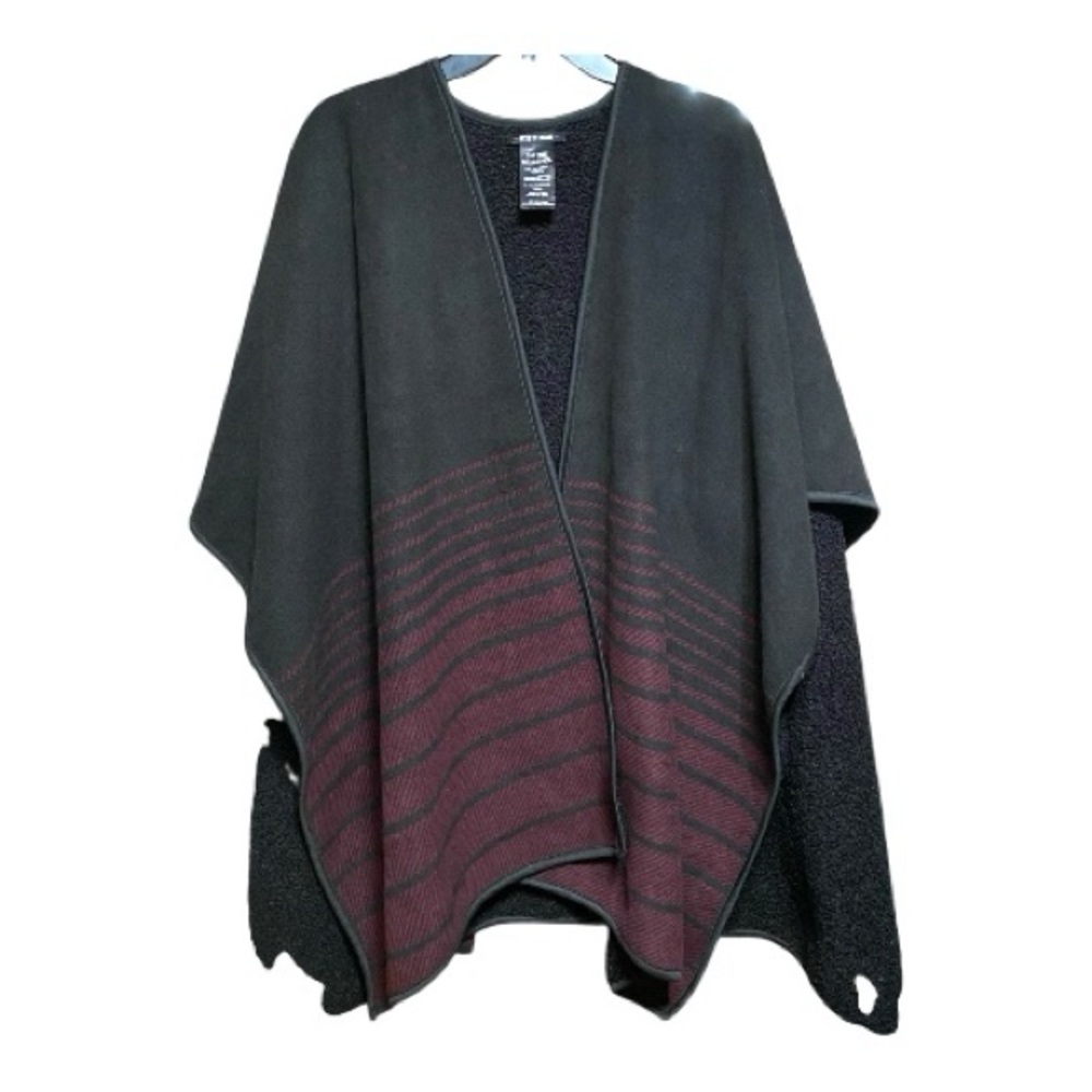 Ike Behar Poncho Blanket Cape OSFM